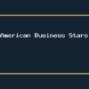 American Business Stars editorial image